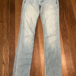 Abercrombie & Fitch light wash jeans 26/33 (2 reg)